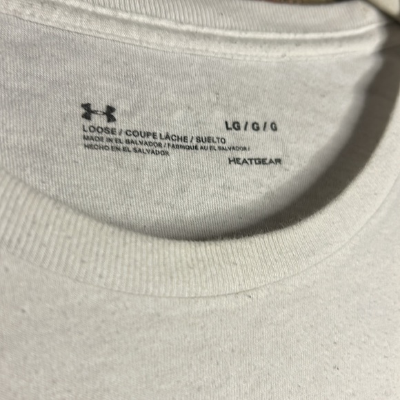 Under Armour Stephen Curry 7 x Nerf Super Soaker White T Shirt Mens Size L - Picture 4 of 7